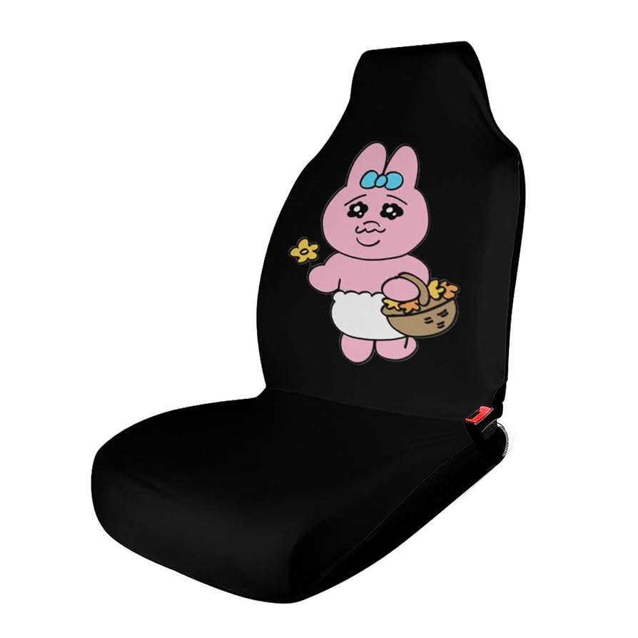 Amazon.co.jp: おぱんちゅうさぎ (花を摘む) シートカバー 車用